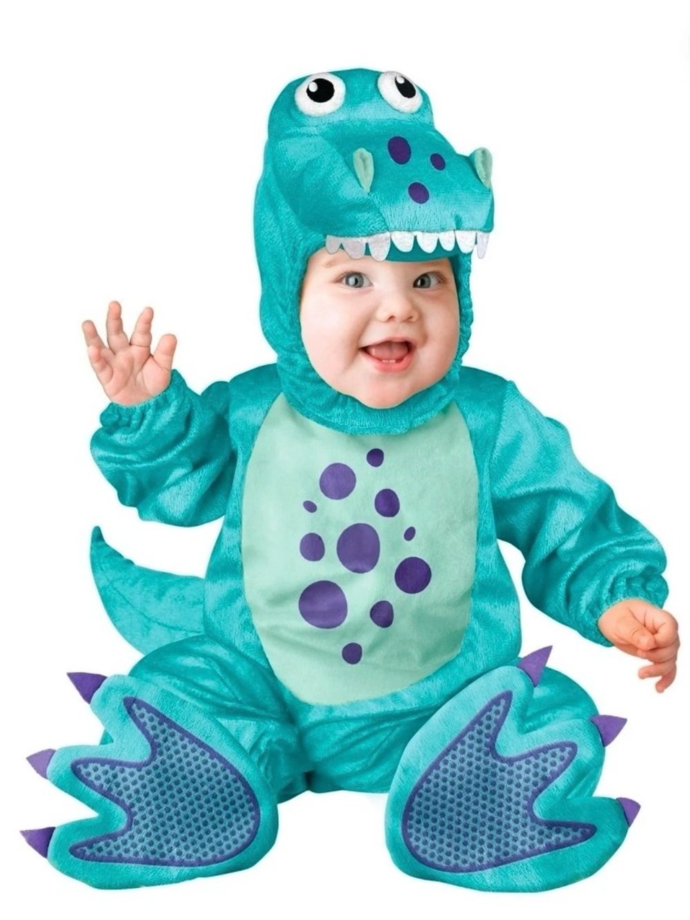 NWT! Way to Celebrate Infant Baby T-Rex Halloween Costume 6-12 months